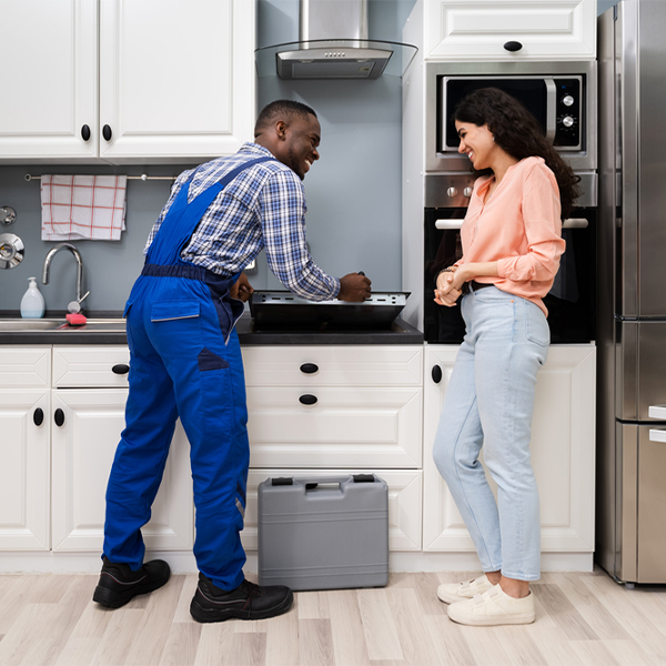 what kind of warranty do you offer on your cooktop repair services in Warrendale PA